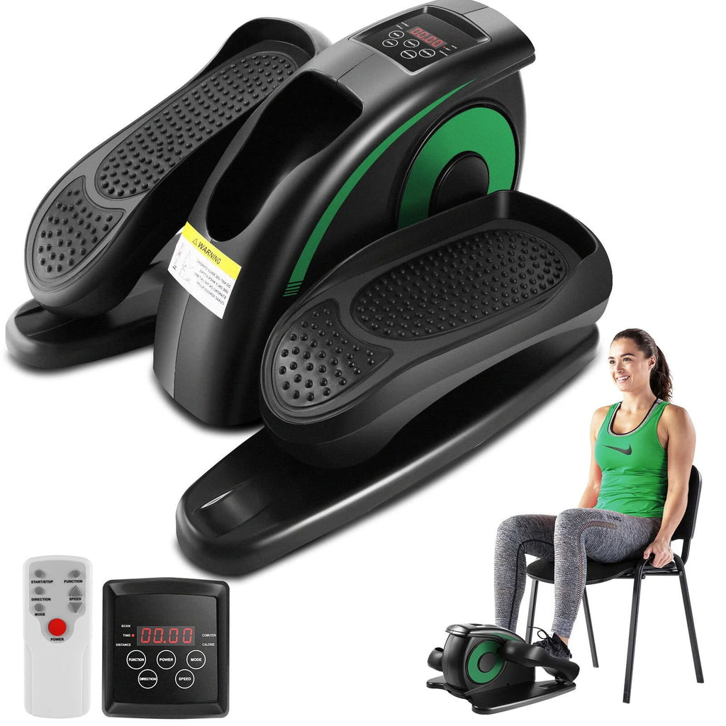 Under Desk Elliptical Pedal Exerciser with Remote & Data Monitor R701798