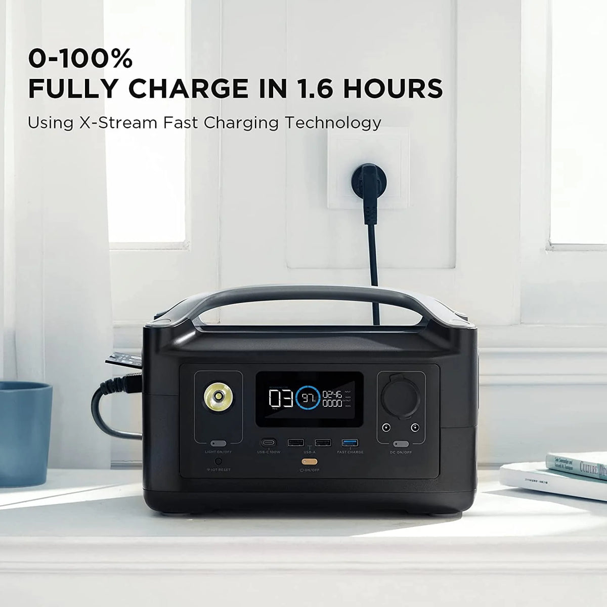 Portable Power Station 288Wh 600W AC Output P17213