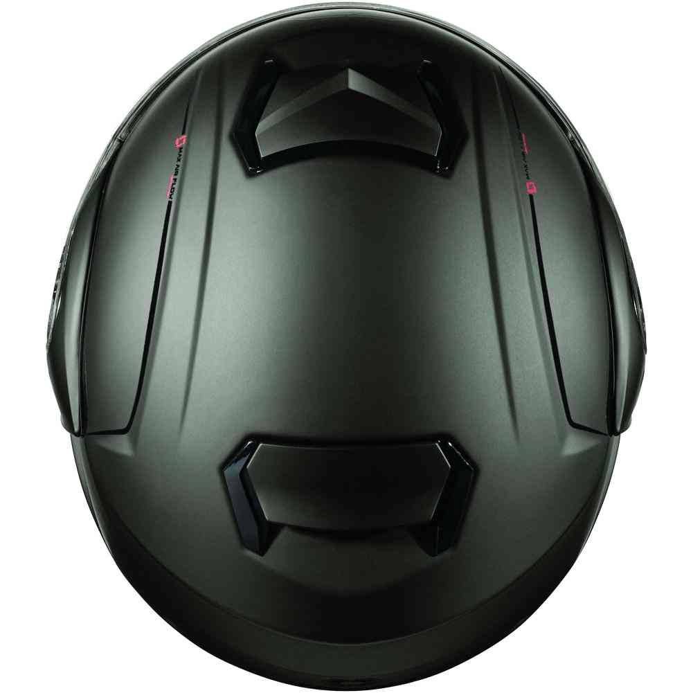 Matte Titanium Modular Motorcycle Helmet 2XL V930