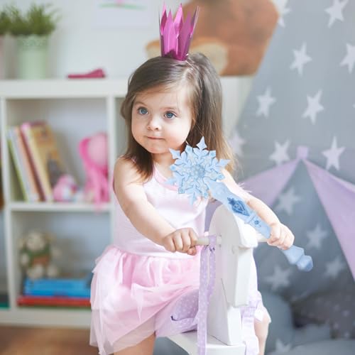 Light Up Wand Snowflake Princess Wands F4066