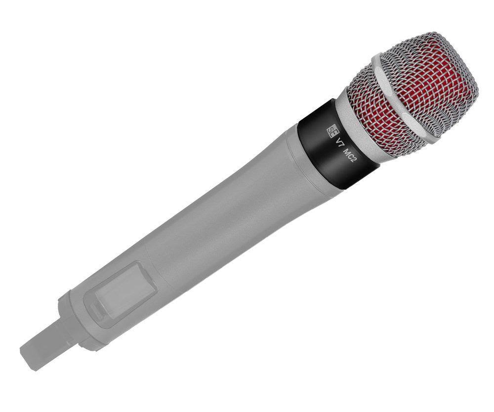 Black Wireless Microphone Capsule L93540