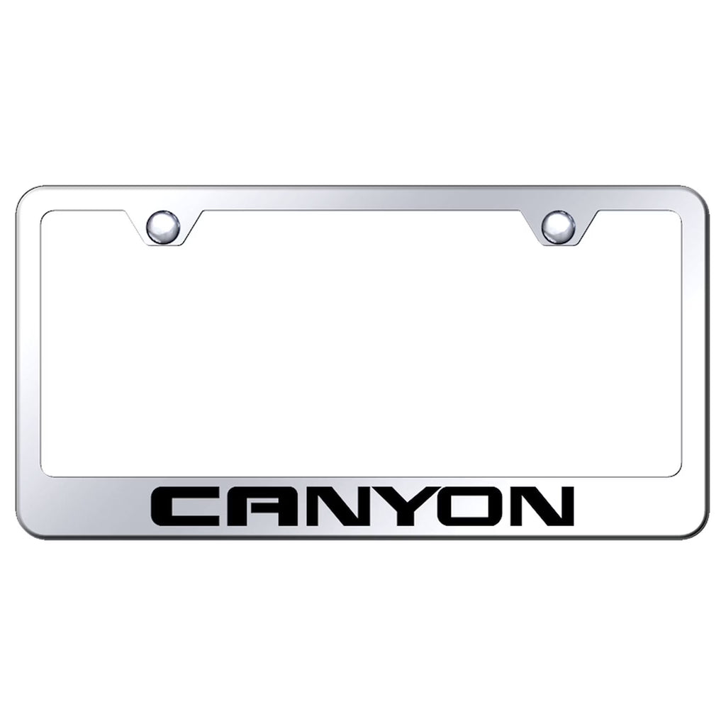 Chrome Stainless Steel License Plate Frame U687007