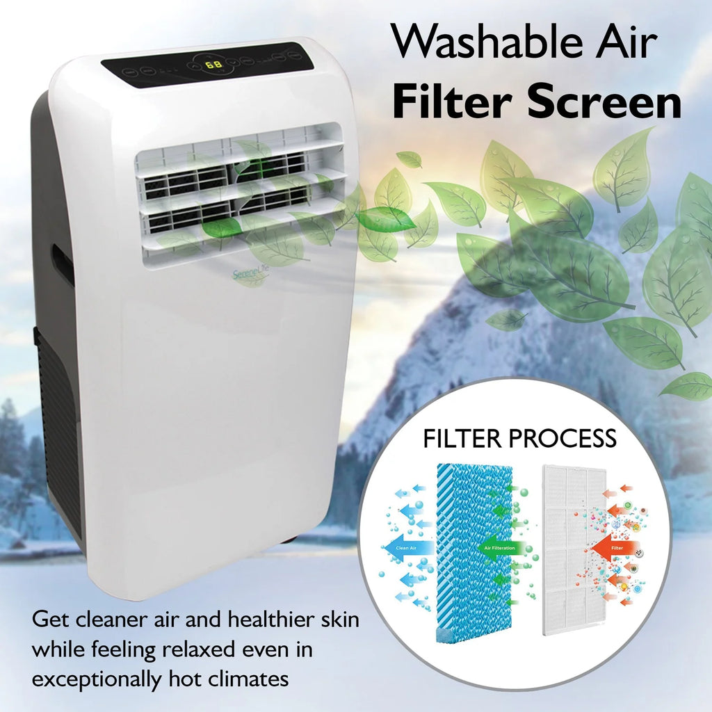 Portable 12000 BTU Air Conditioner & Heater Q62387