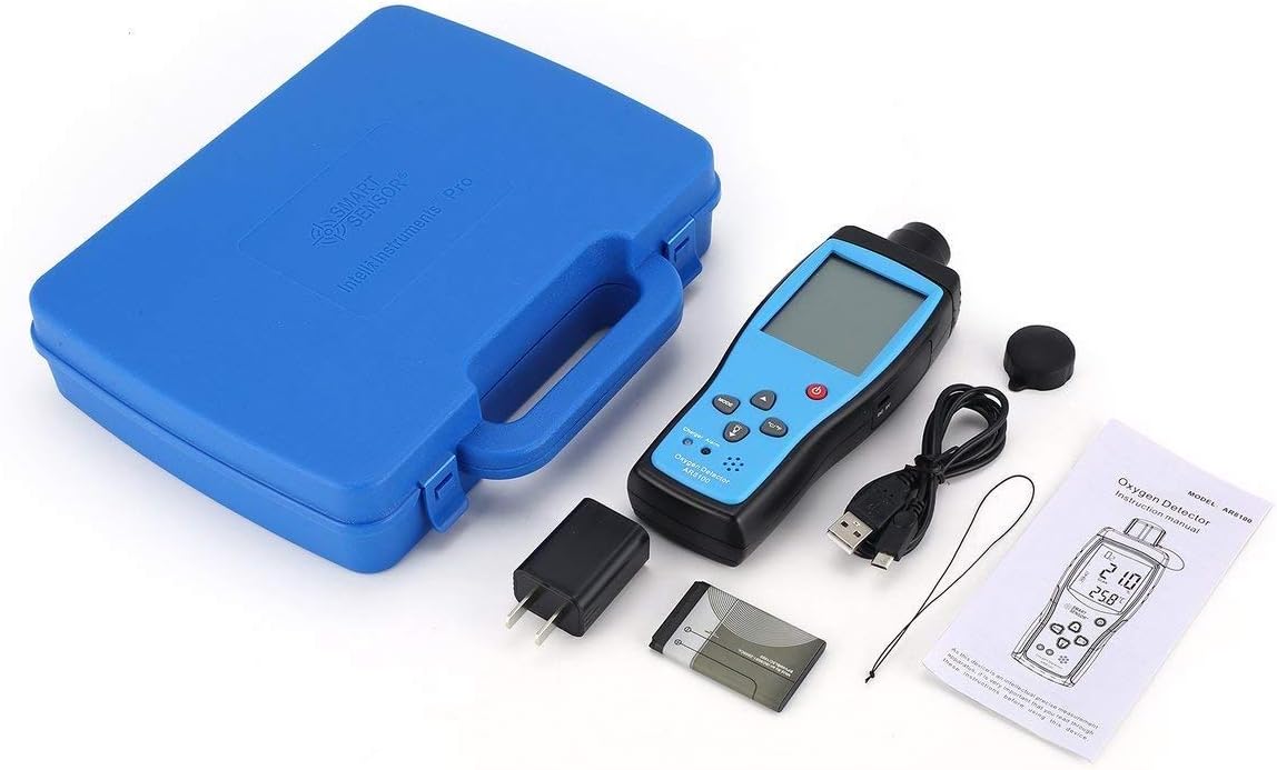 Digital Portable O2 Gas Tester E653884