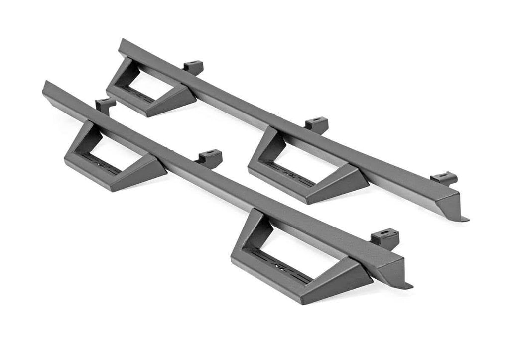 Black Drop Side Step Bars Y341