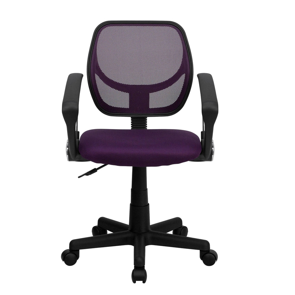 Red Mesh Mid Back Task Chair P8178