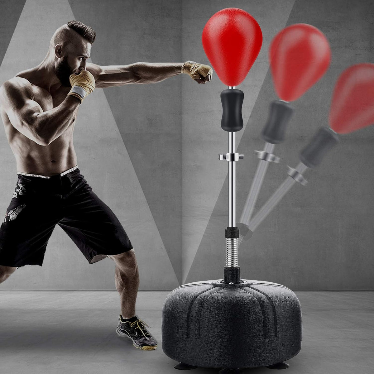 Adjustable Height Free Standing Punching Bag F975