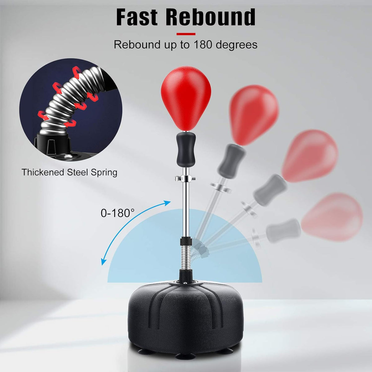 Adjustable Height Free Standing Punching Bag F975