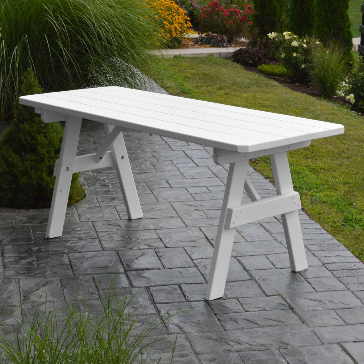 White Picnic Table T16214