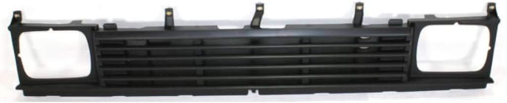 Painted Dark Argent Plastic Grille Assembly for Nissan D21 1986 1987 2WD T5991