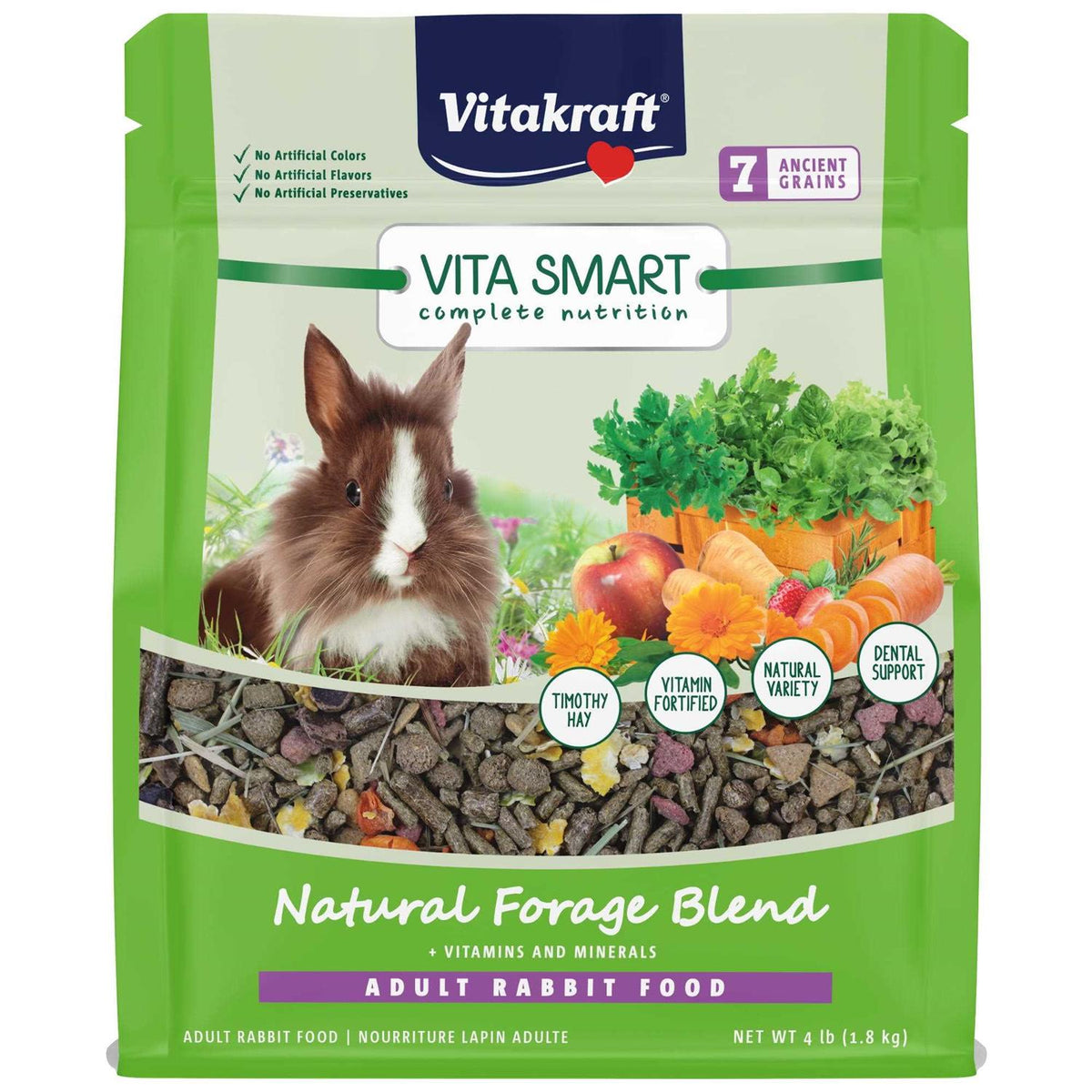 Natural Forage Blend Adult Rabbit Food K169