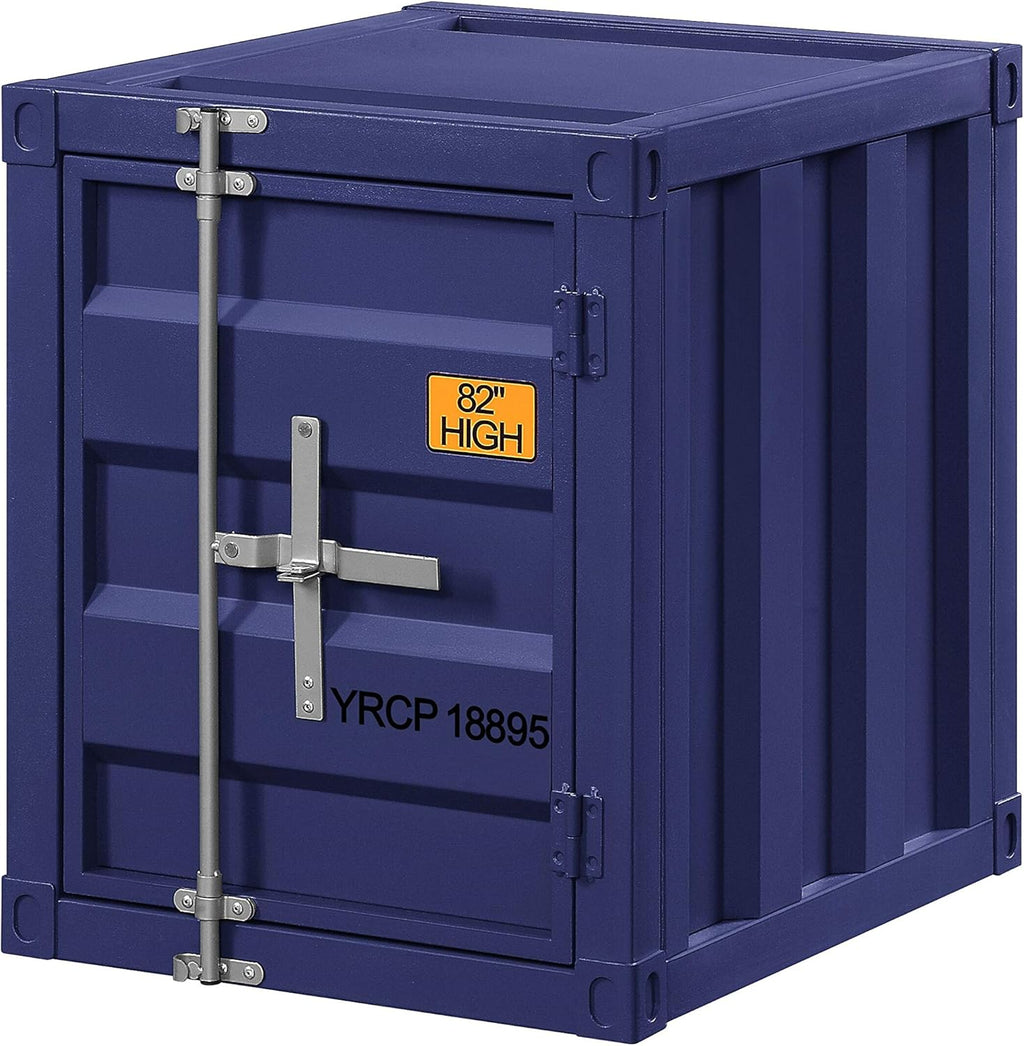 White Cargo End Table Q3956
