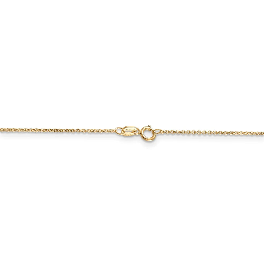 14k Yellow Gold Textured Floral Heart Locket Necklace - 18 Inch H39431