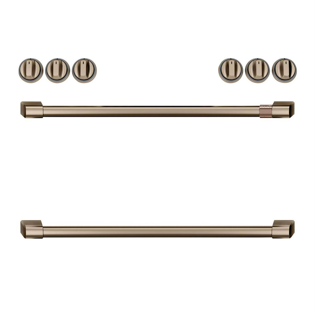 Brushed Bronze Electric Knobs and Handle Kit B910446