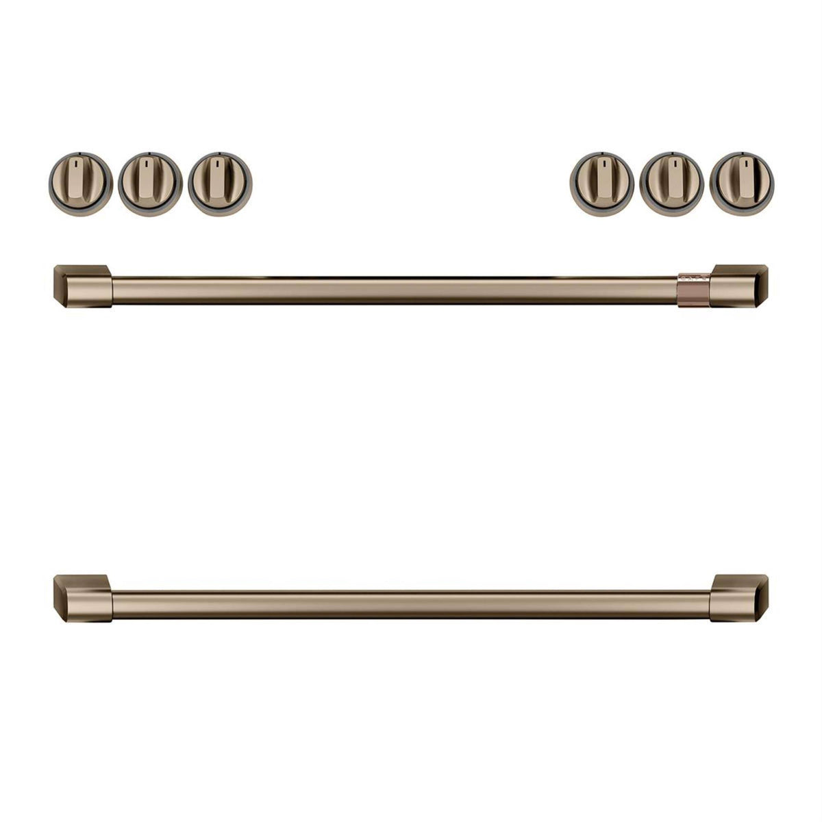 Brushed Bronze Electric Knobs and Handle Kit B910446