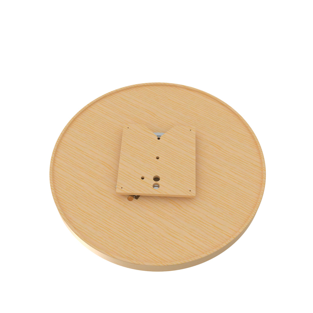 32x22 Natural Wood Lazy Susan B2919