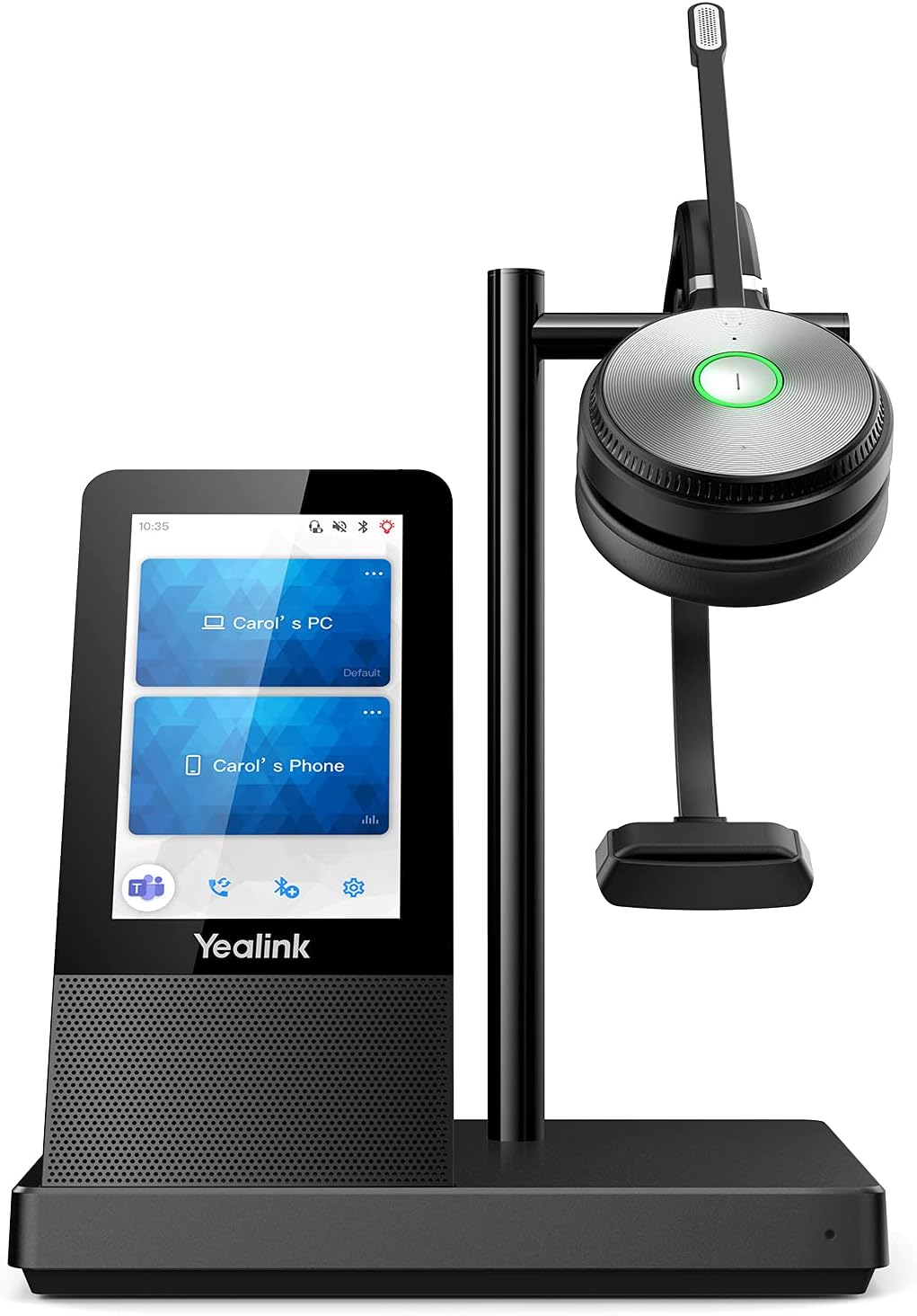 Wireless DECT Headset with Microphone for PC Computer Laptop VoIP Phone IP Phone T33147