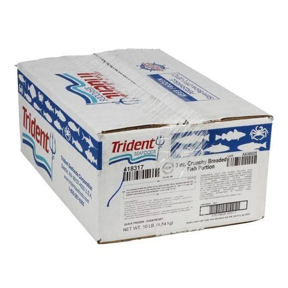 10 Pound 3 Ounce Whole Grain Breaded Pollock O893928