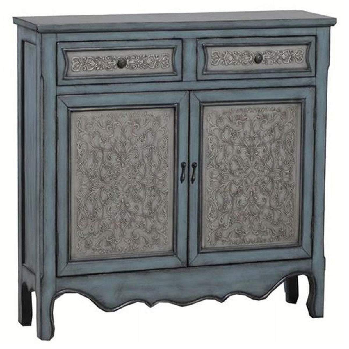 Antique Blue & White Console Y15407