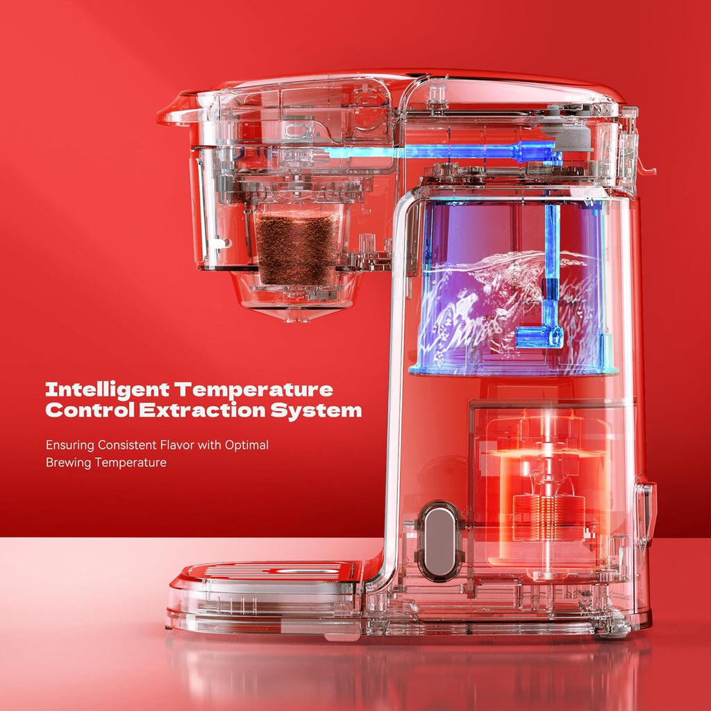 Single Serve Coffee Maker, Black U586063