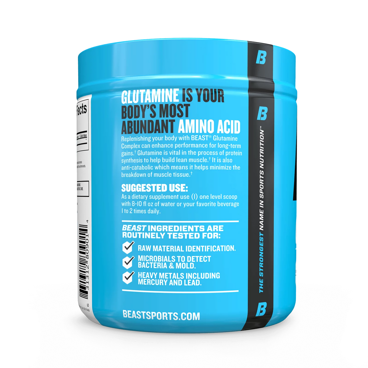 Unflavored Glutamine 60 Servings Q942687