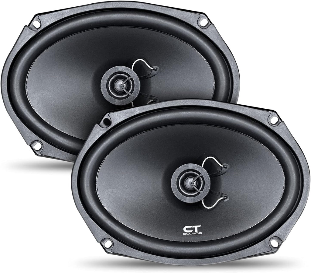 6x9 Inch Coaxial Car Speakers, 200 Watts Max, Pair L23646
