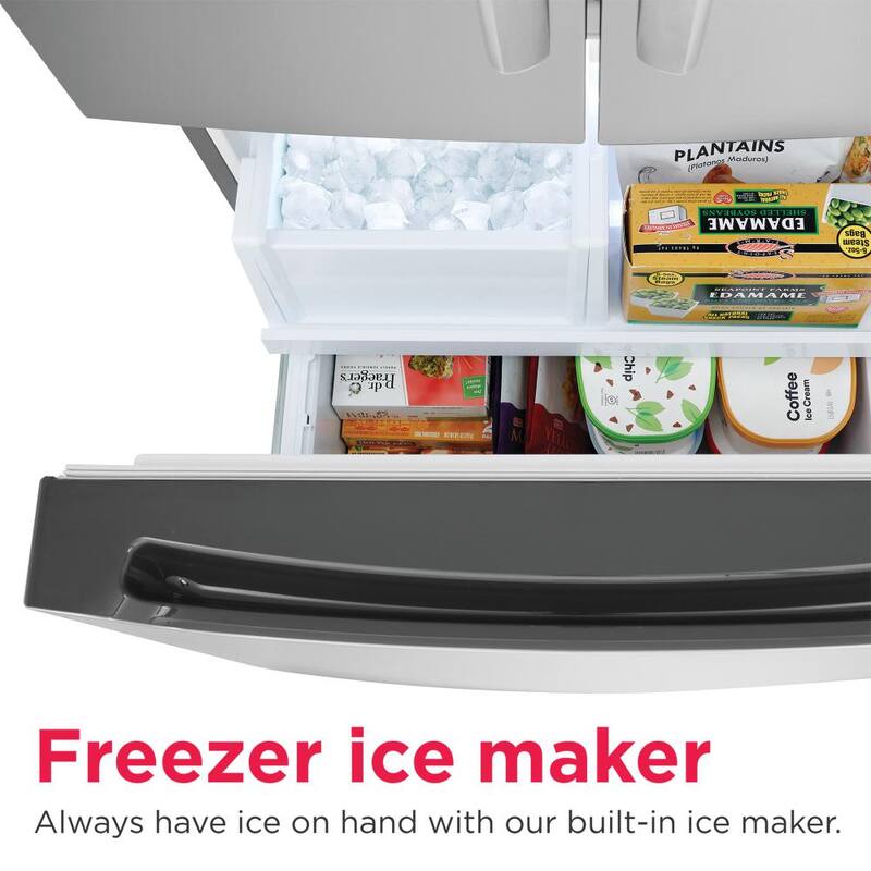 30 in. 20 cu. ft. French Door Refrigerator with Internal Water Dispenser G762222