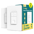 3 Way Smart Dimmer Switch 2 Pack WiFi Light Switch J686