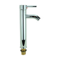 Chrome Solid Brass Single Hole Bathroom Faucet L743