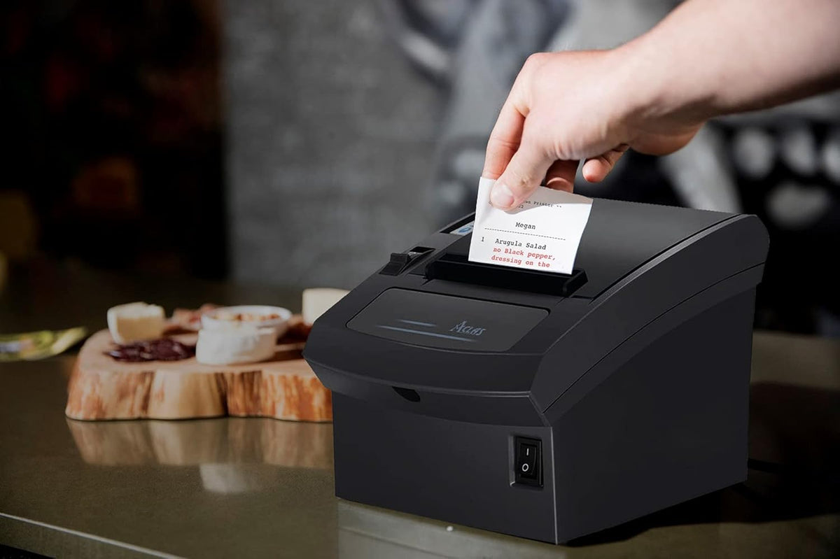 3'1/8 Thermal Receipt Printer 80mm with Auto Cutter Cash Drawer R500
