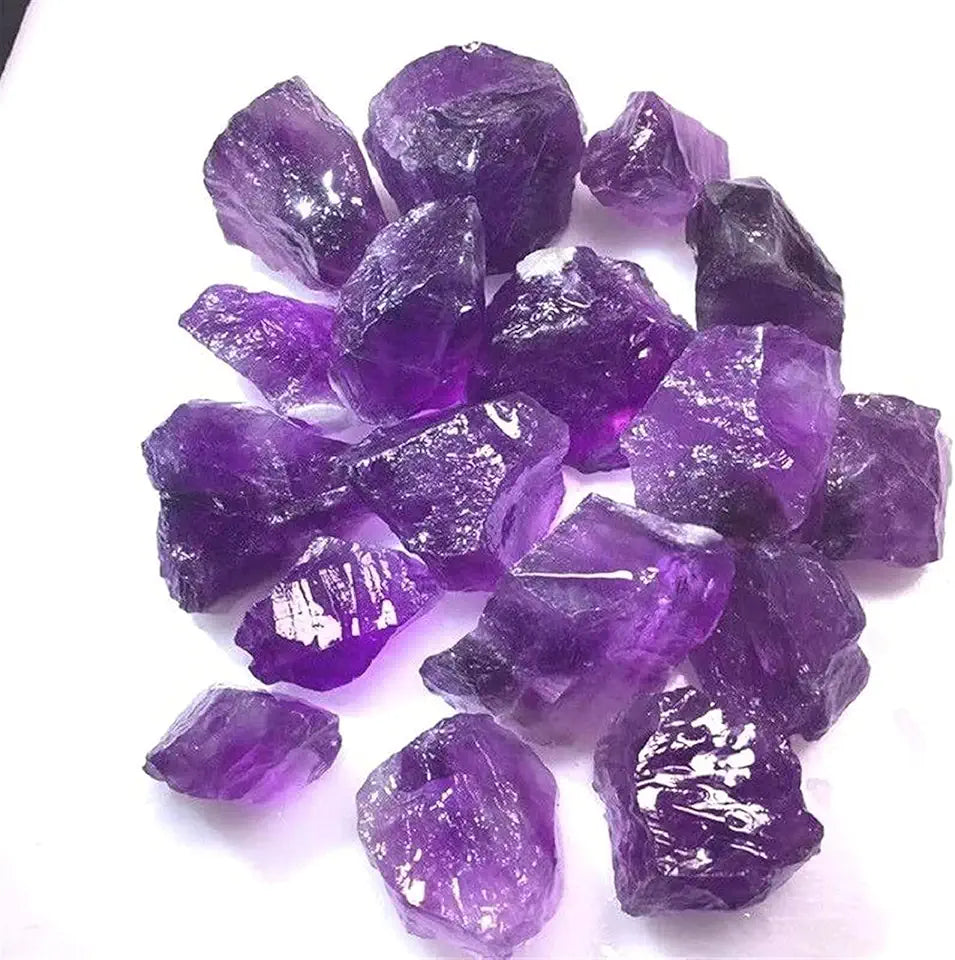 Amethyst Rough Stone Natural Rock Mineral Specimen 100g S96352