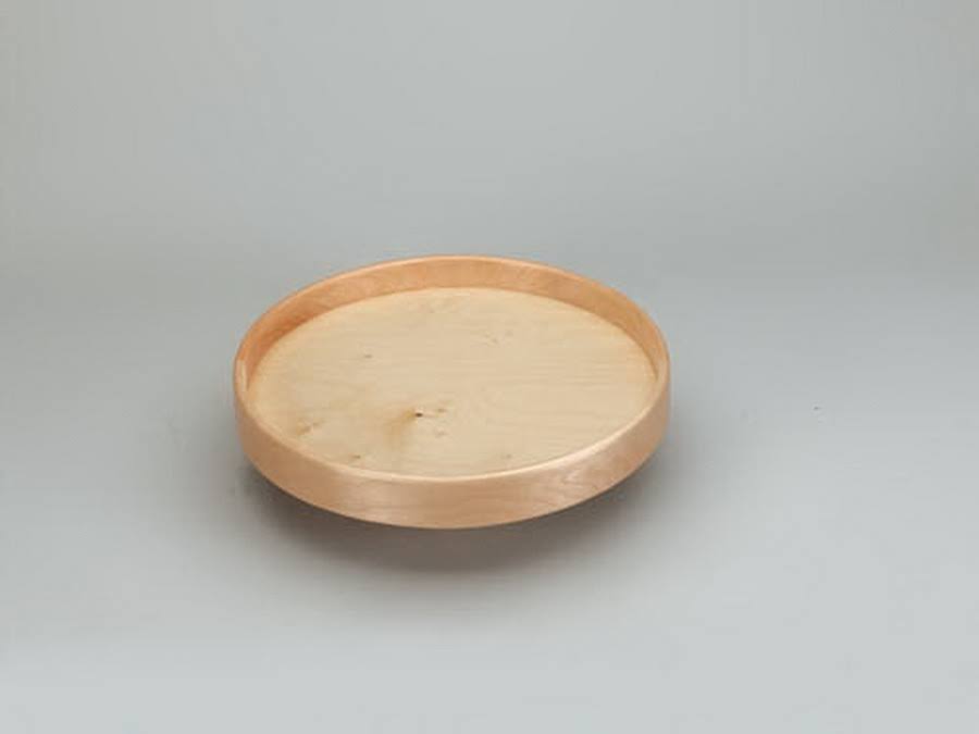 32x22 Natural Wood Lazy Susan B2919