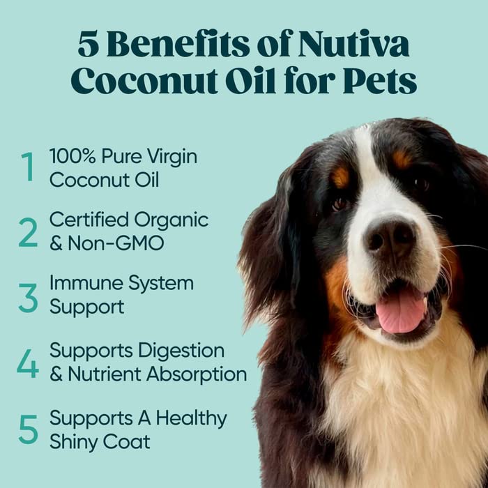 Organic Coconut Oil 15 fl oz, Cold-Pressed, Unrefined Extra Virgin Y75902