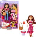 Lucky Doll with 2 Fashion Outfits & Accessories, 7 Movable Joints V195