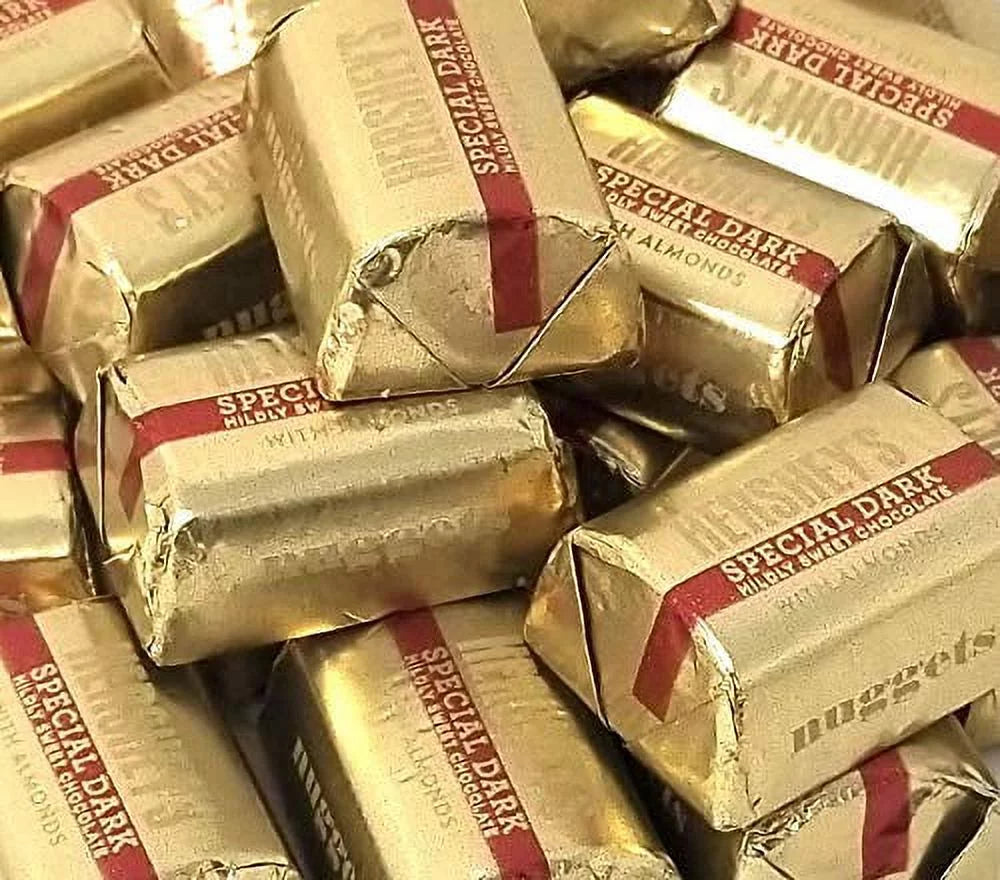 Dark Chocolate Almond Nuggets 2 Lbs. Foil Wrapped P8472