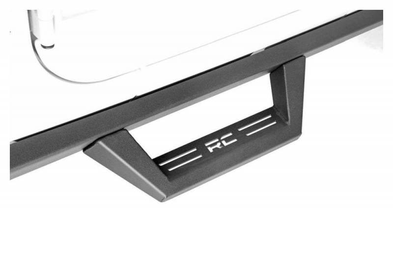 Black Drop Side Step Bars Y341