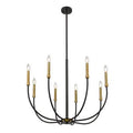 8 Light Candle Style Chandelier J298