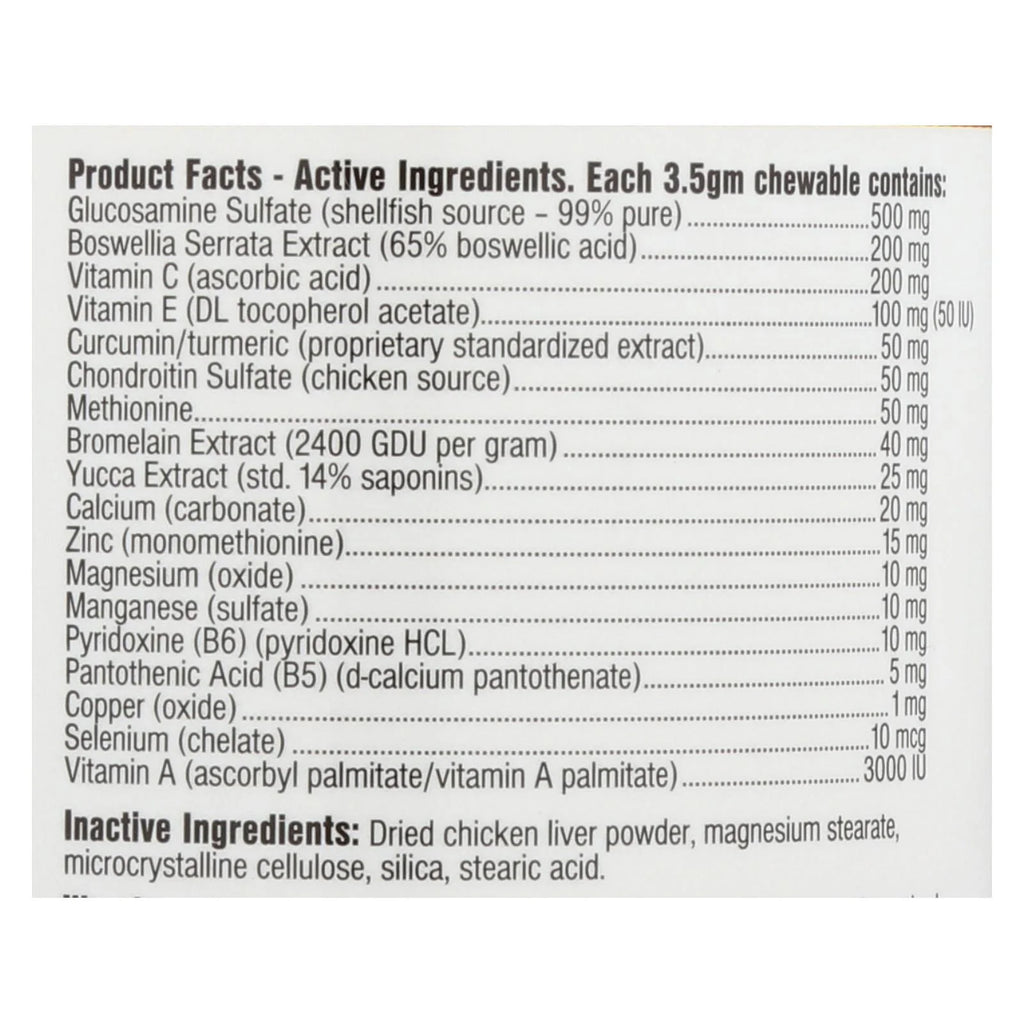 Joint Rescue 90 Chewables U118