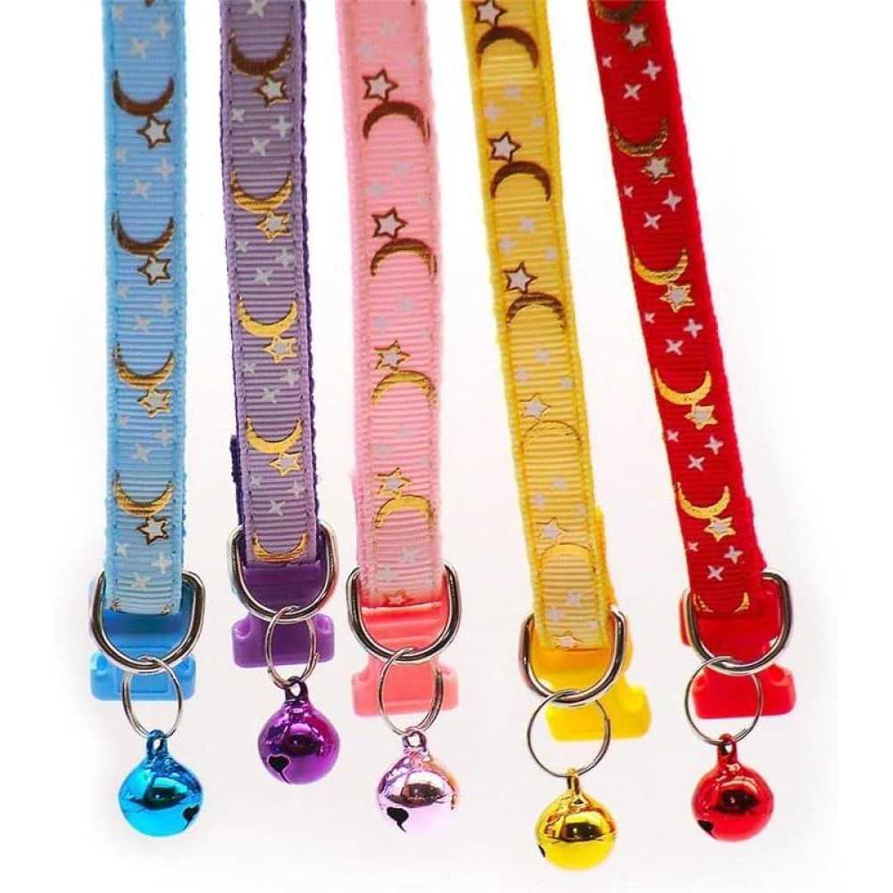 Reflective Cat Collars Bell 2-Pack Adjustable 7.5-12.5 Inch V12205