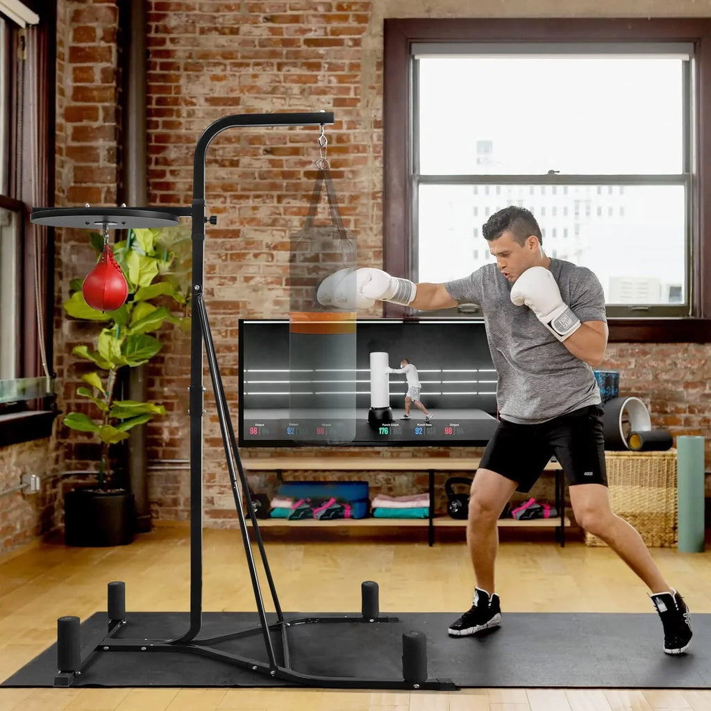 Boxing Bag Stand with Speed Bag Y10258