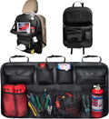 SUV Car Backseat Organizer & Trunk Organizer, 15 Storage Pockets, PU Leather, Pack of 2 Y30610