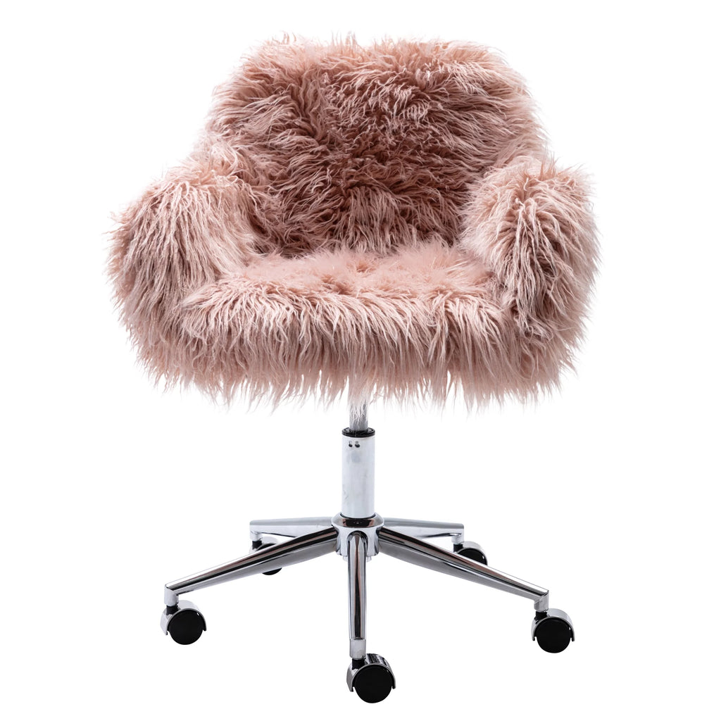 Faux Fur Home Office Chair P764479