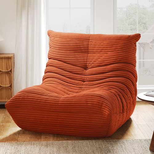 Grey Memory Foam Bean Bag Chair S6532