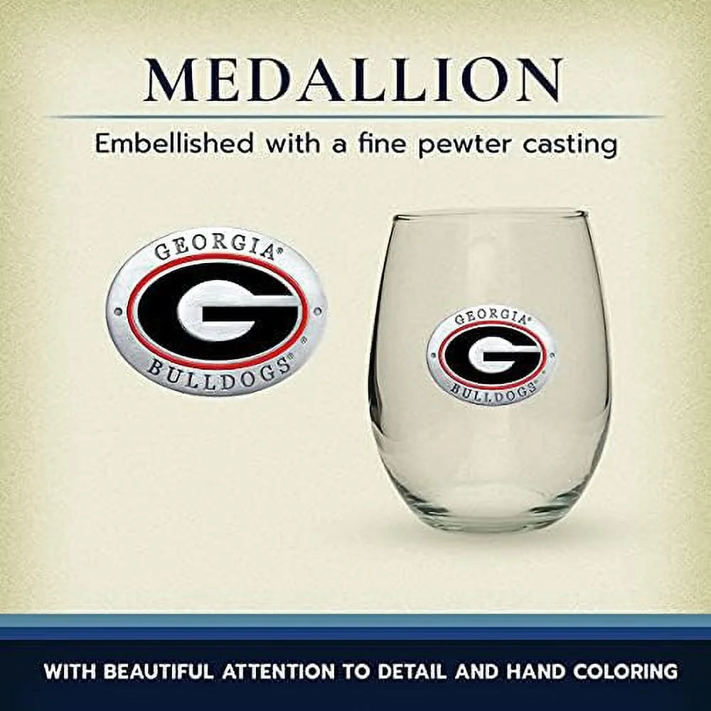 Stemless Glass Goblets Set Of 2 I8811
