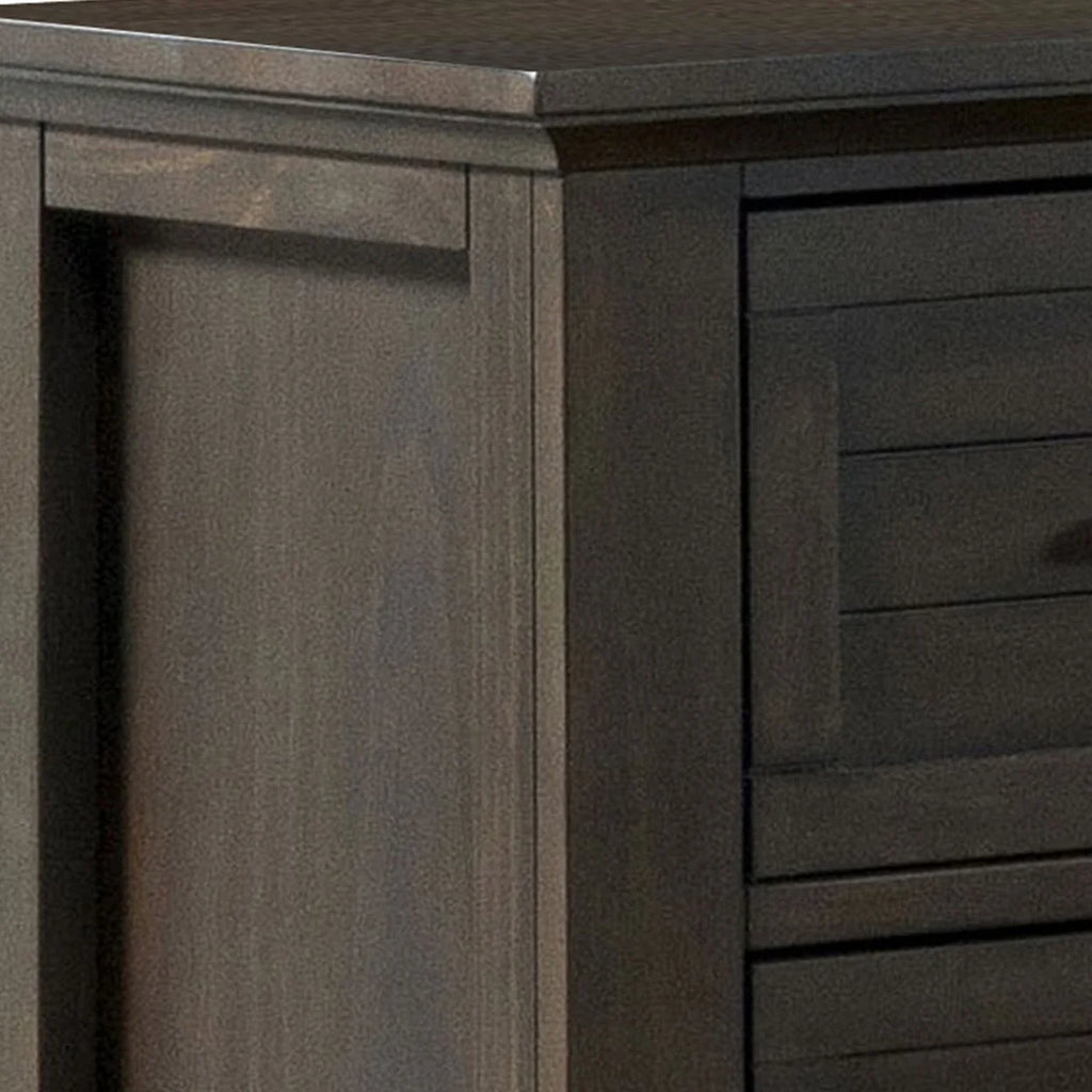 2 Drawer Wooden Nightstand J1851