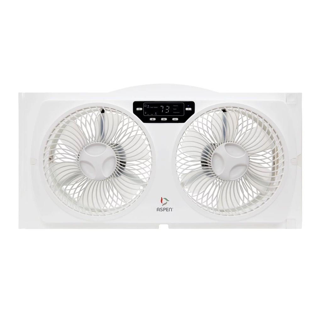 Smart Wi-Fi Window Fan with Washable Blades Y2737