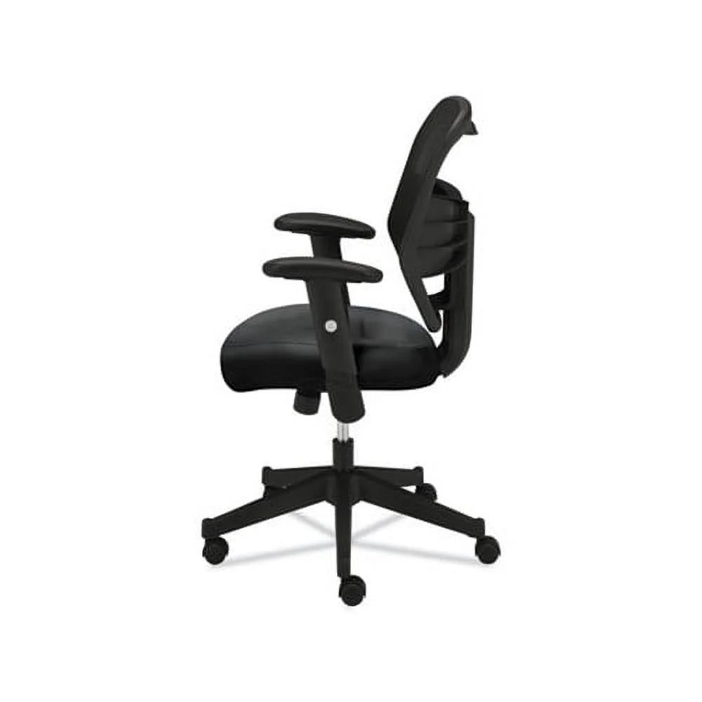 Black Mesh High-Back Task Chair with Adjustable Arms H7923