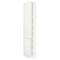 High Cabinet with shelves/2 Doors, white, 18x15x90 C8427