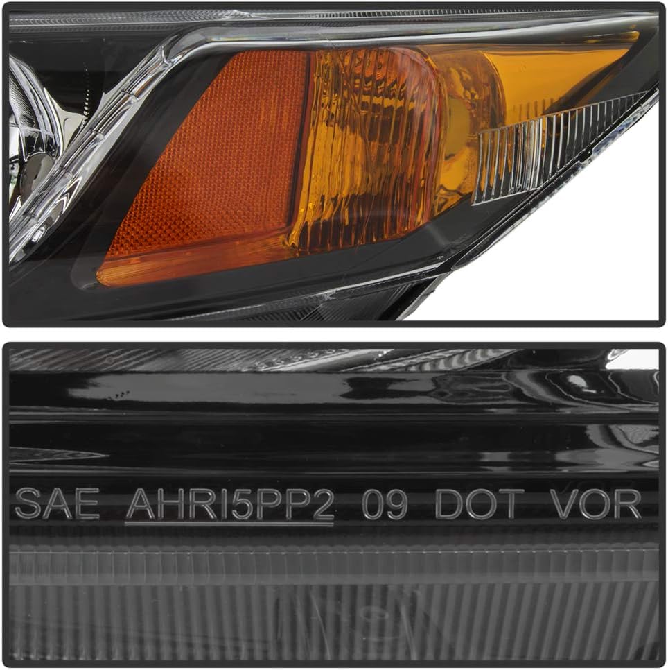 Honda Civic 4-Door Sedan Headlights Replacement Pair Set Q812109