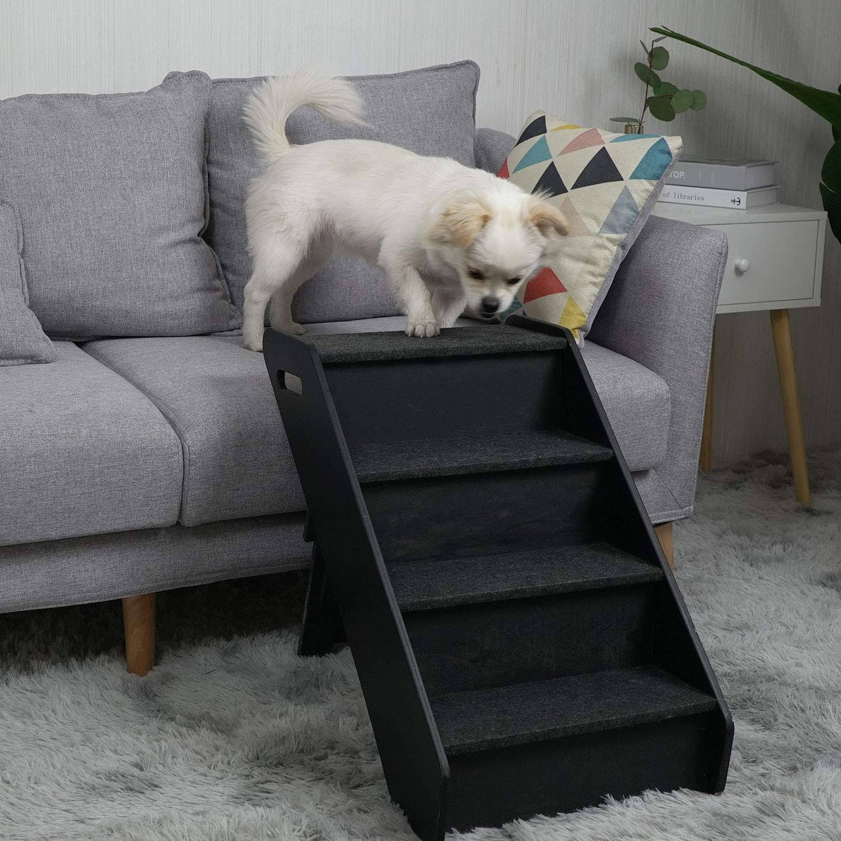 Dog Steps 4 Steps Pet Stairs Ramp Ladder B684